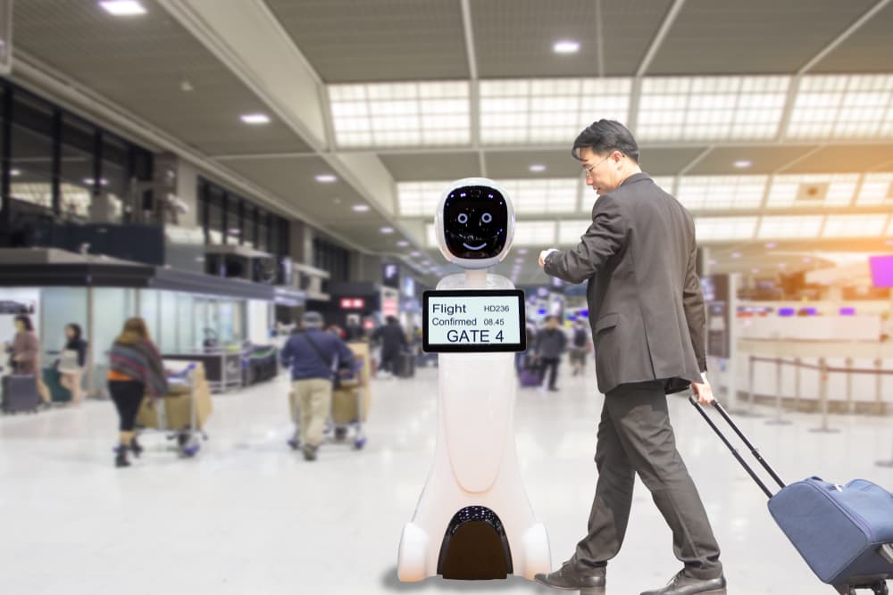 Humans need not apply: robots are taking over airports