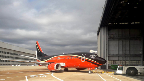 VIP flights - Boeing 737-500