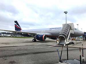 Airbus A320 aircraft to Aeroflot 