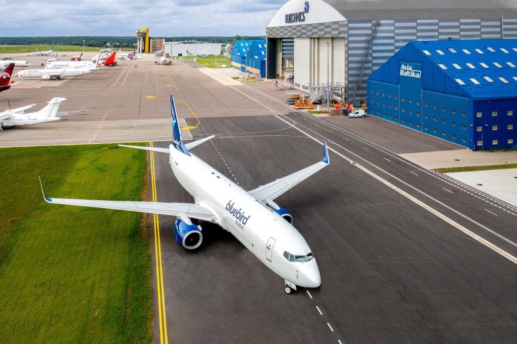  AviaAM Leasing delivers one more B737-800 Boeing Converted Freighter to the lessee - Bluebird Nordic